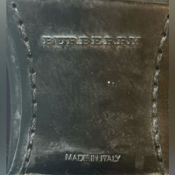 Burberry ankle leather boots - Picture 5 of 6